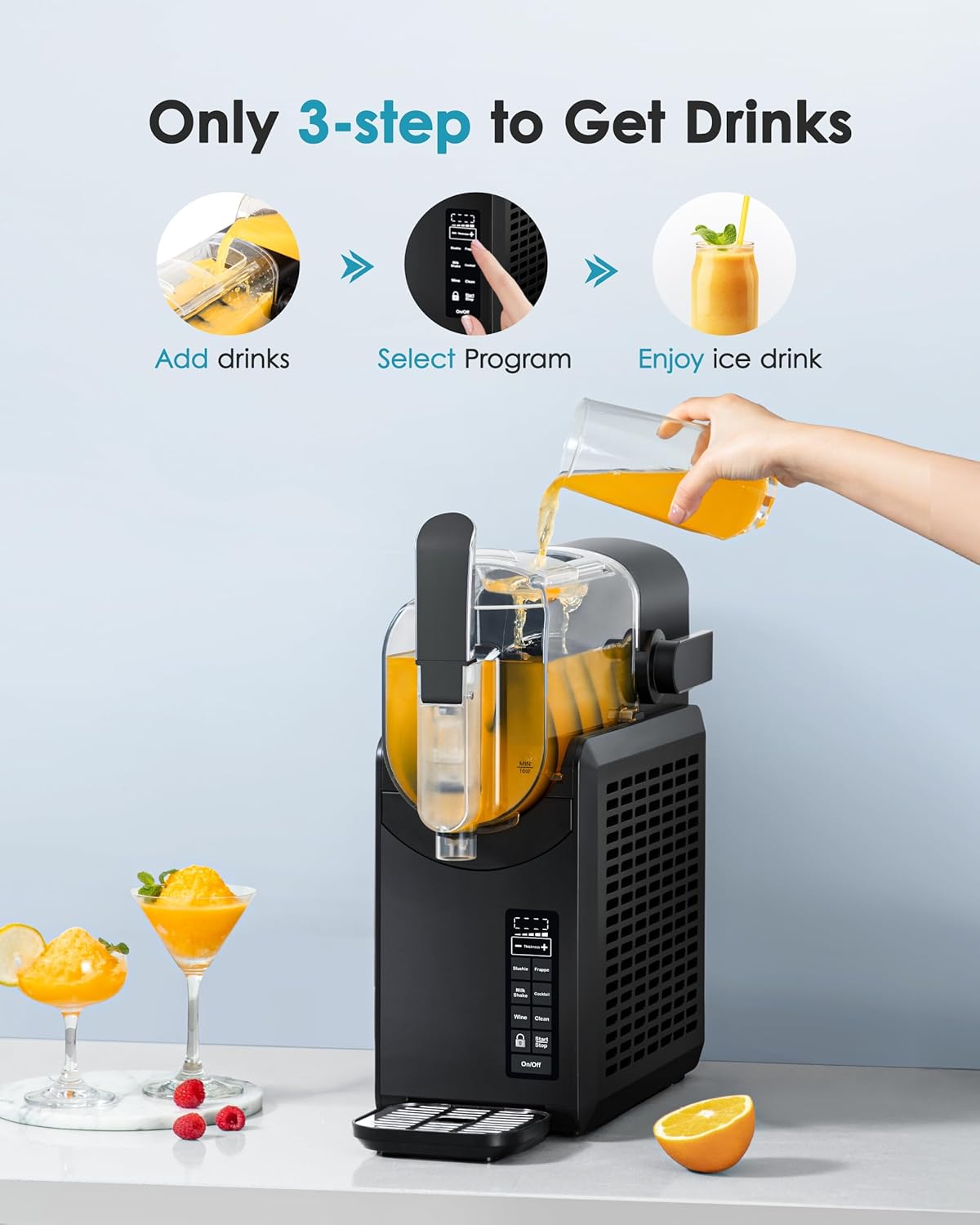 EUHOMY 88 oz - Home Smoothie Maker Without Ice