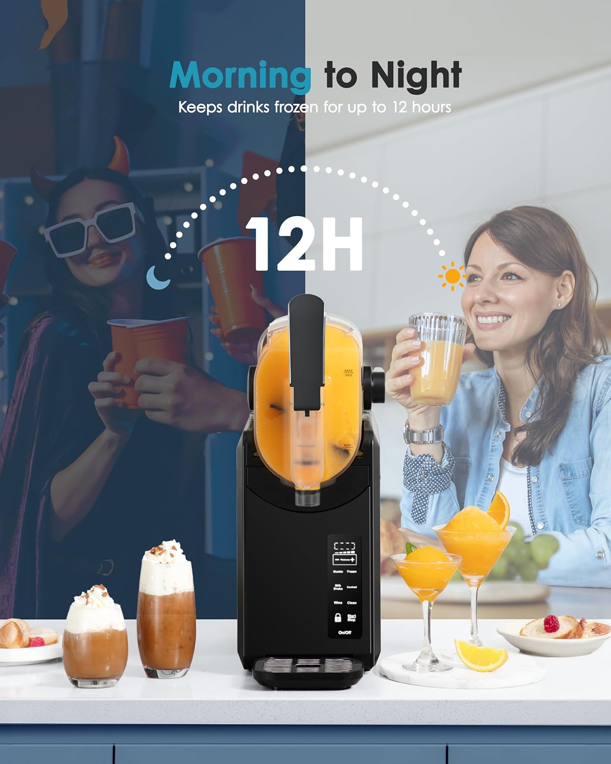 EUHOMY 88 oz - Home Smoothie Maker Without Ice