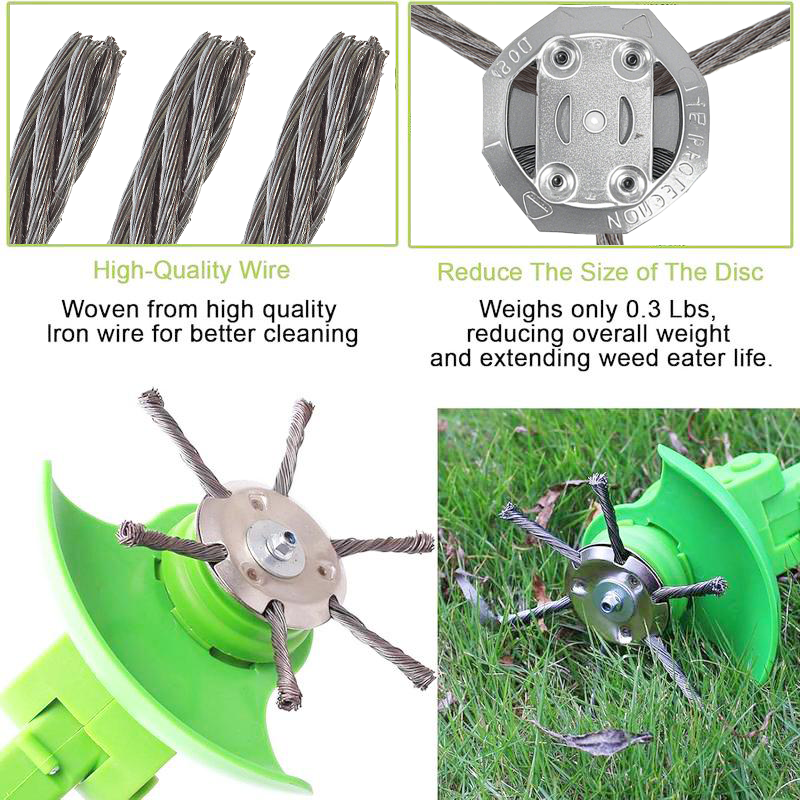 Pro-Grade String Trimmer Replacement Head-Fits Husqvarna/Echo/Stihl